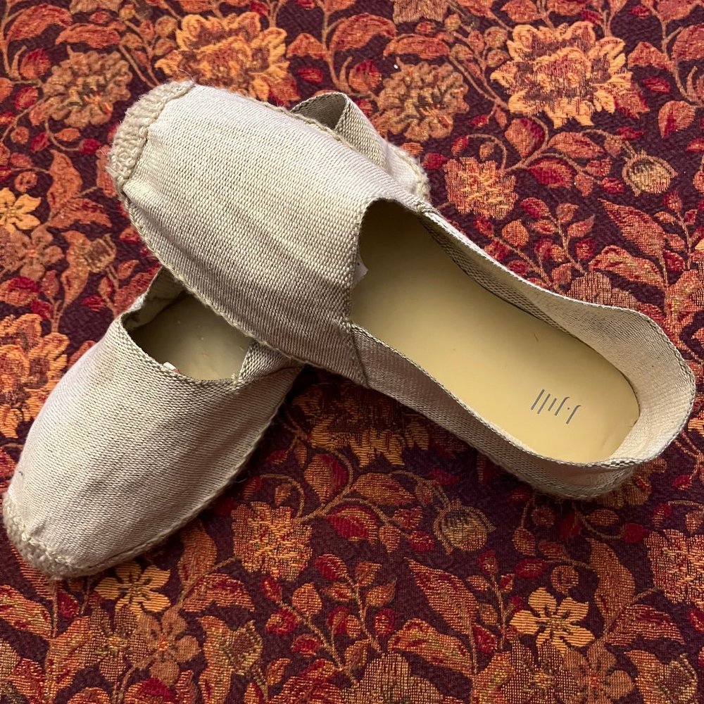 NWOT JJill flax espadrilles size 9